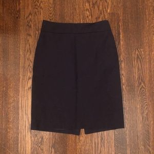 J. Crew No. 2 Pencil skirt in bi-stretch cotton 0